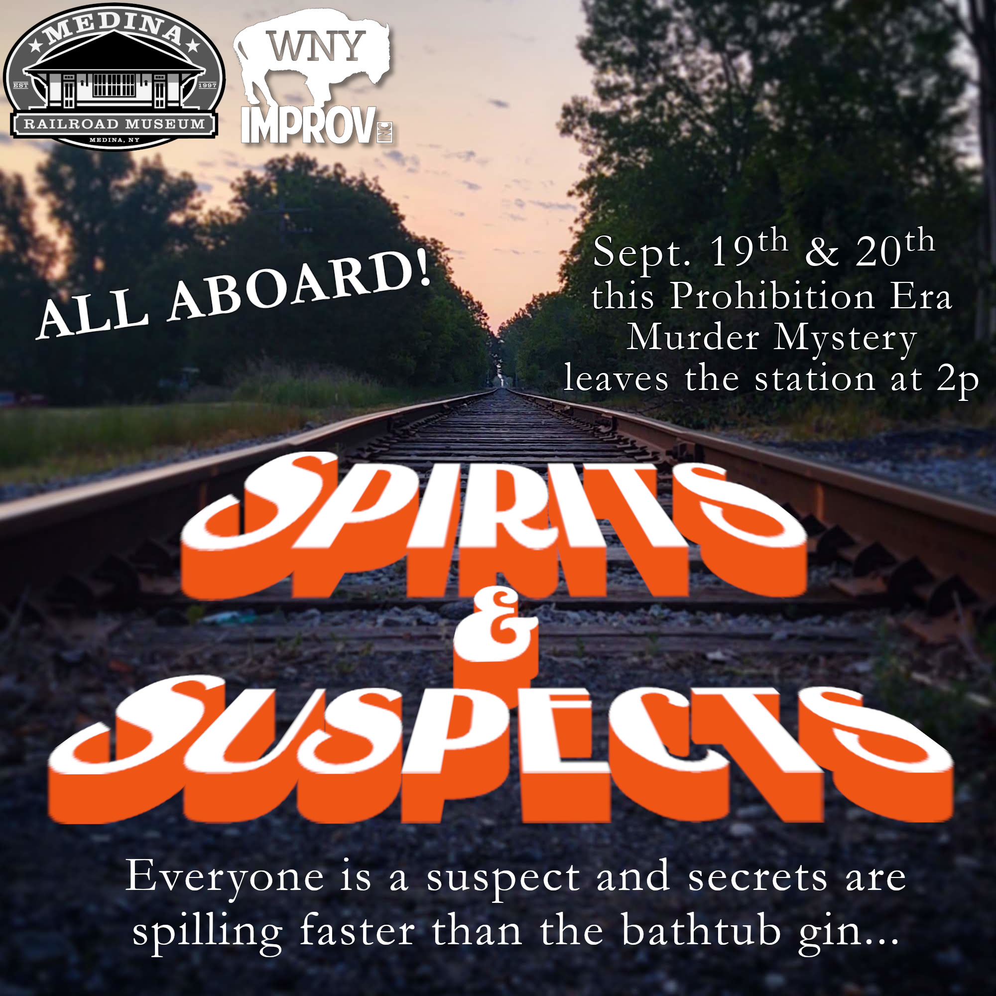 2026 Spirits & Suspects: A 1920s Mystery on the Rails