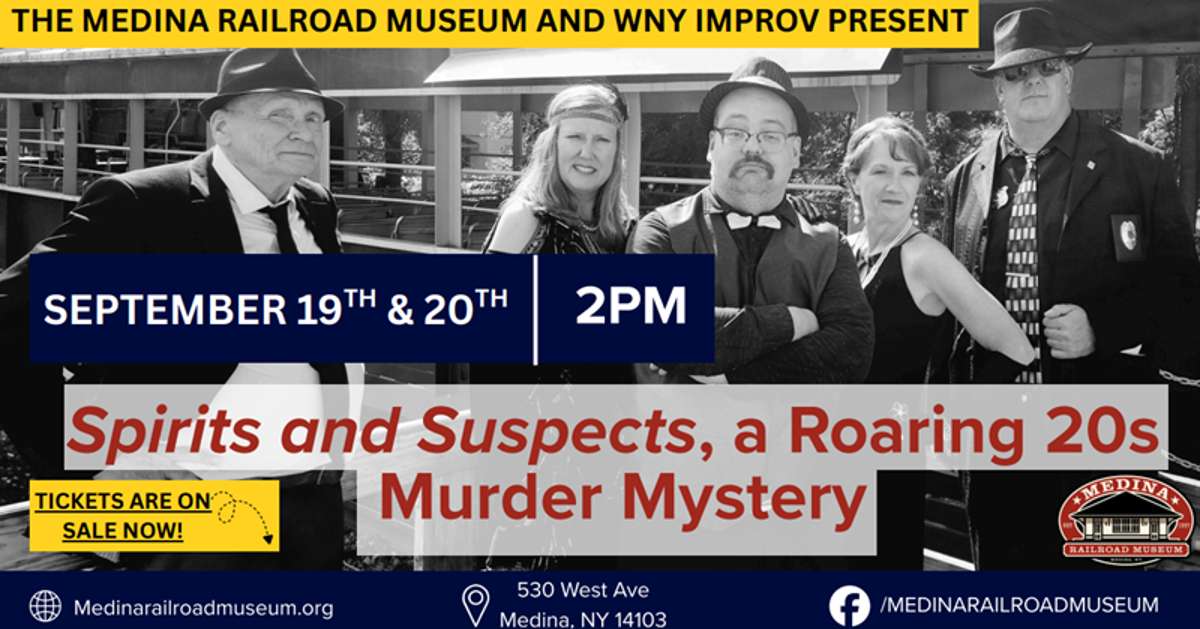 2026 Spirits & Suspects: A 1920s Mystery on the Rails